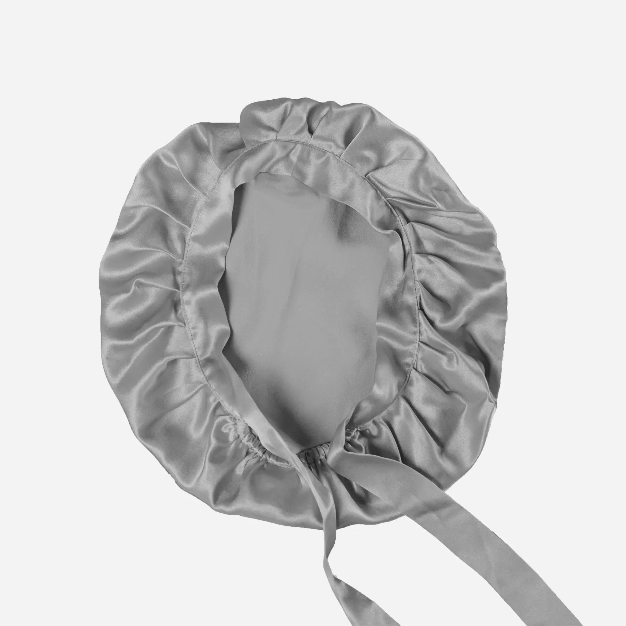 Šilkinė kepuraitė pilka