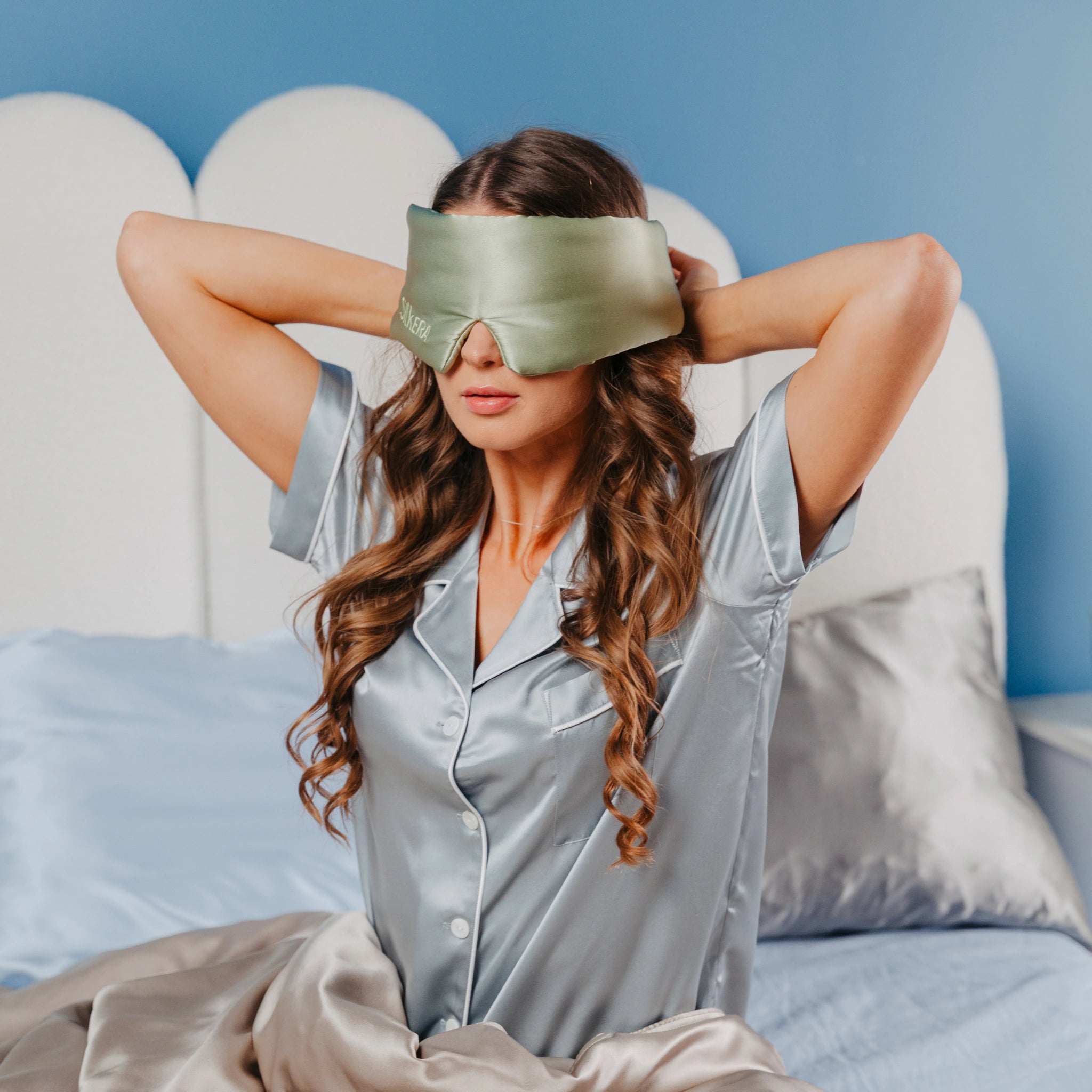 silkine miego kauke žalia