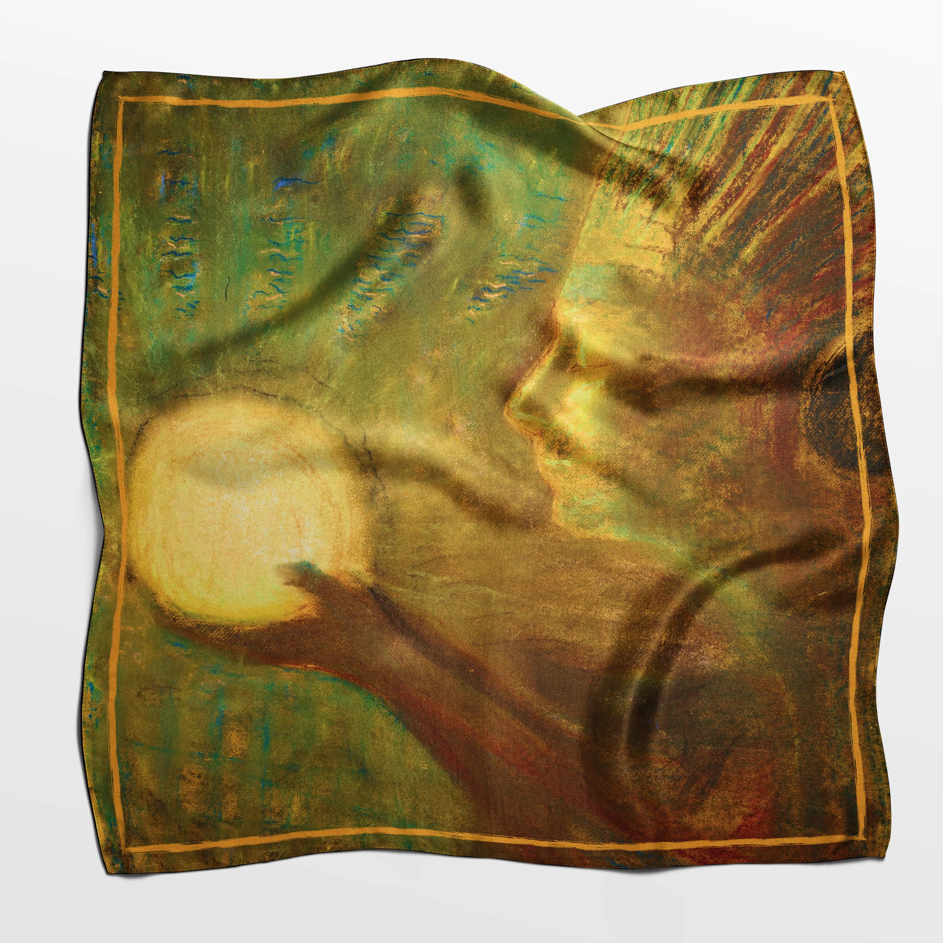 Mikalojus Konstantinas Čiurlionis Bičiulystė šilkinė skarelė