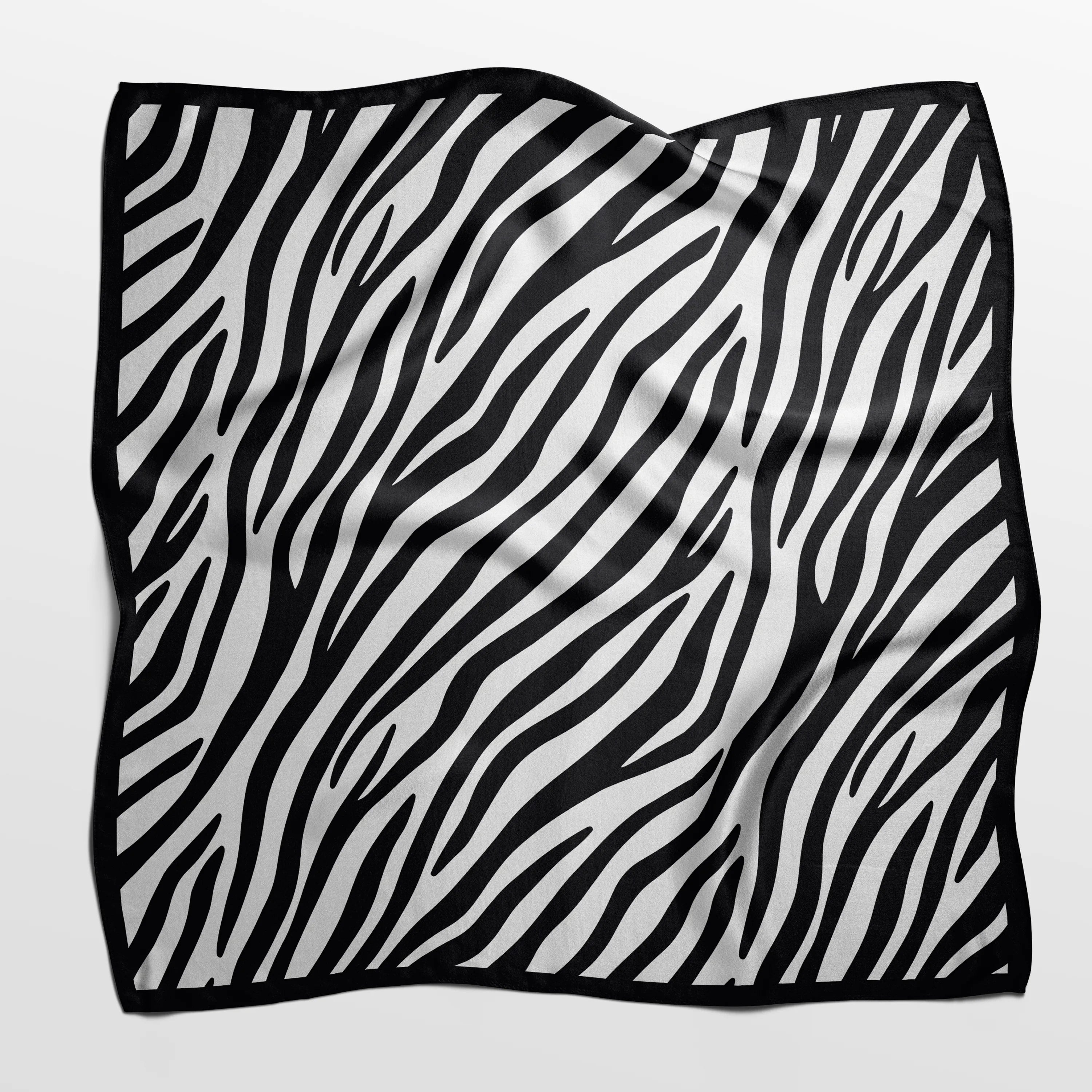 Šilko skarelė zebras