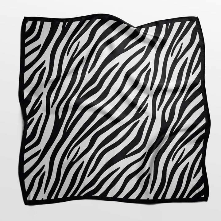 Šilko skarelė zebras