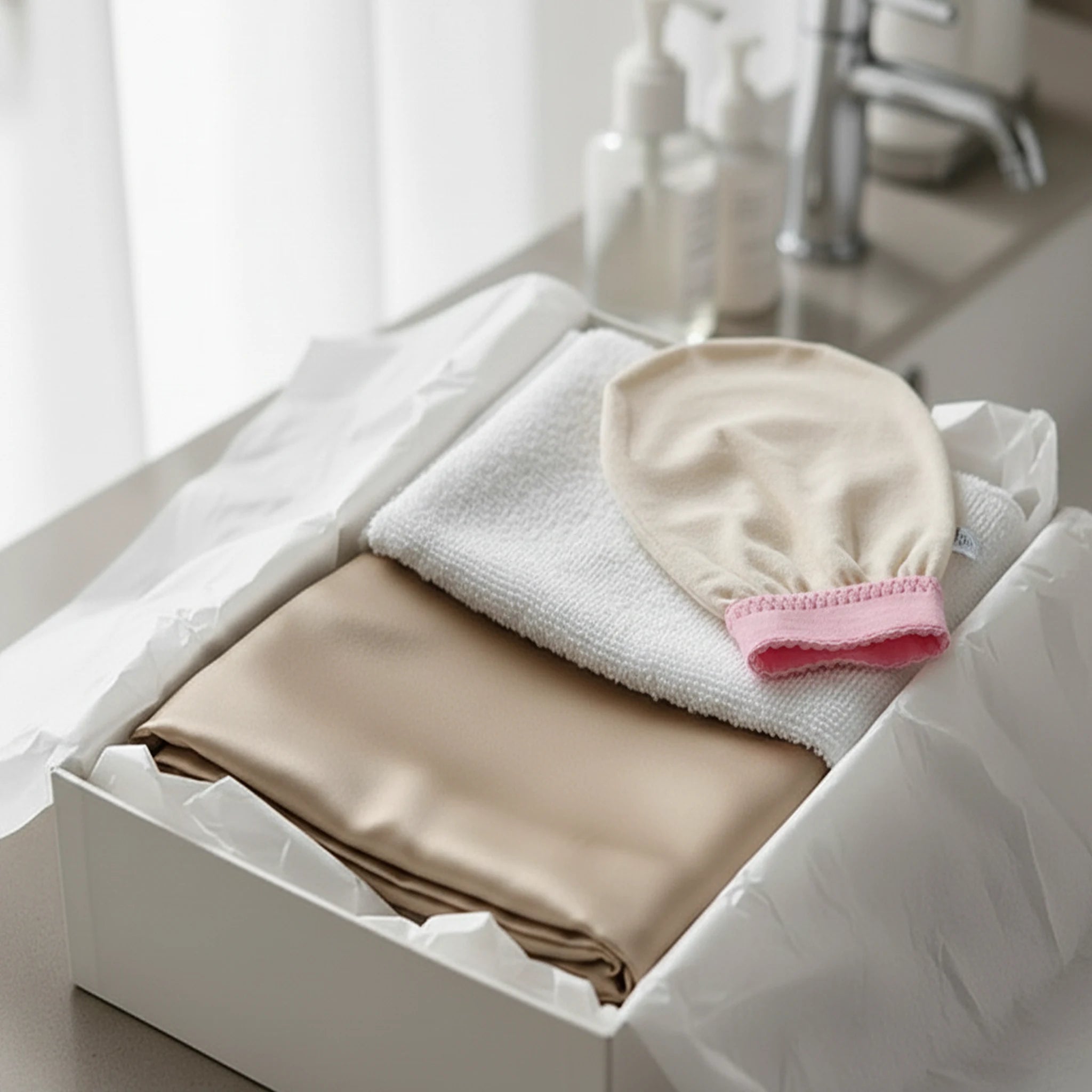 VONIOS ŠILKO RINKINYS SU ŠVEITIMO PIRŠTINE