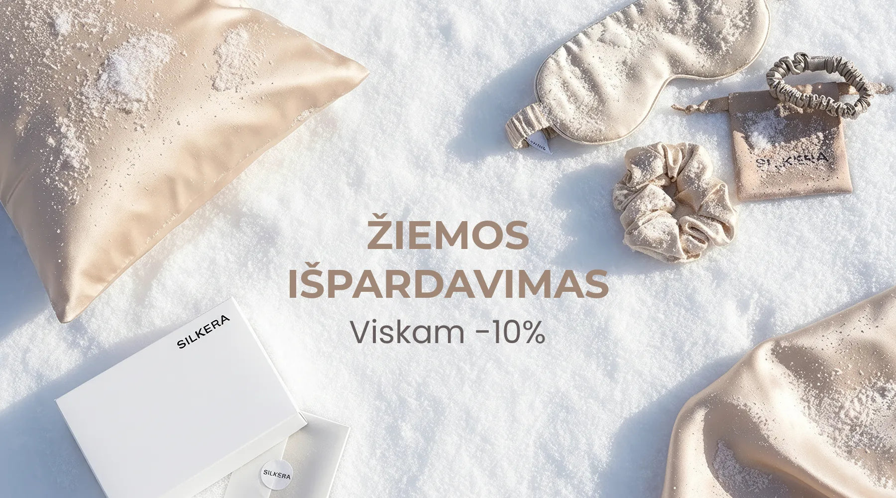 Žiemos išpardavimas šilkui -10%