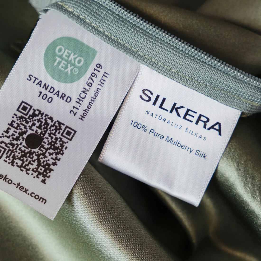Silkera etiketė