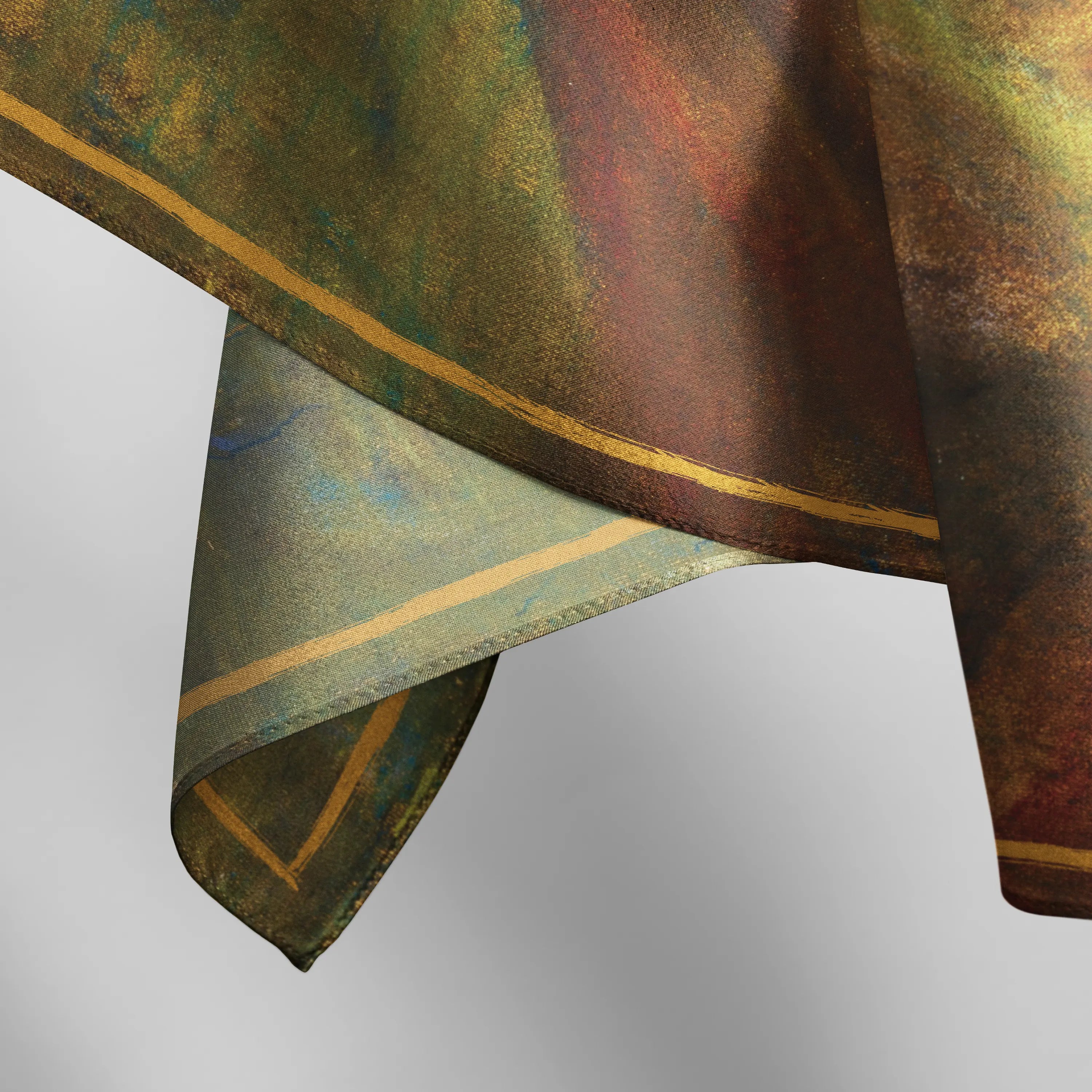 Šilkinė skarelė Čiurlionio motyvai Bičiulystė